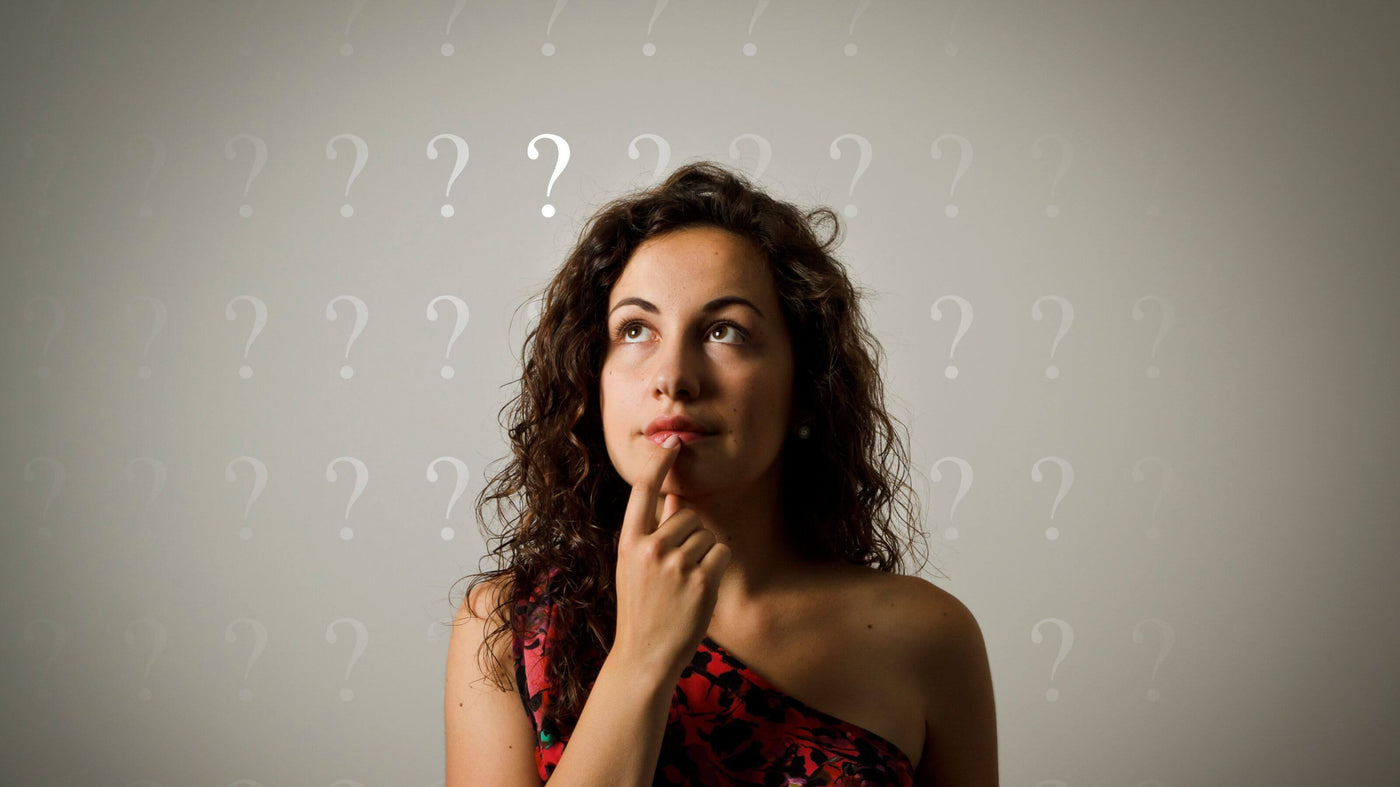 Woman with questions