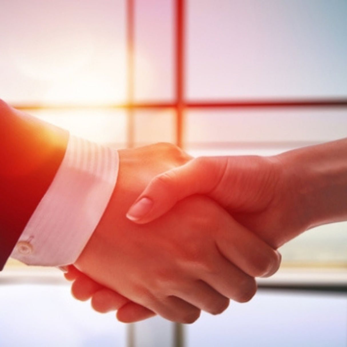 strong hand shake