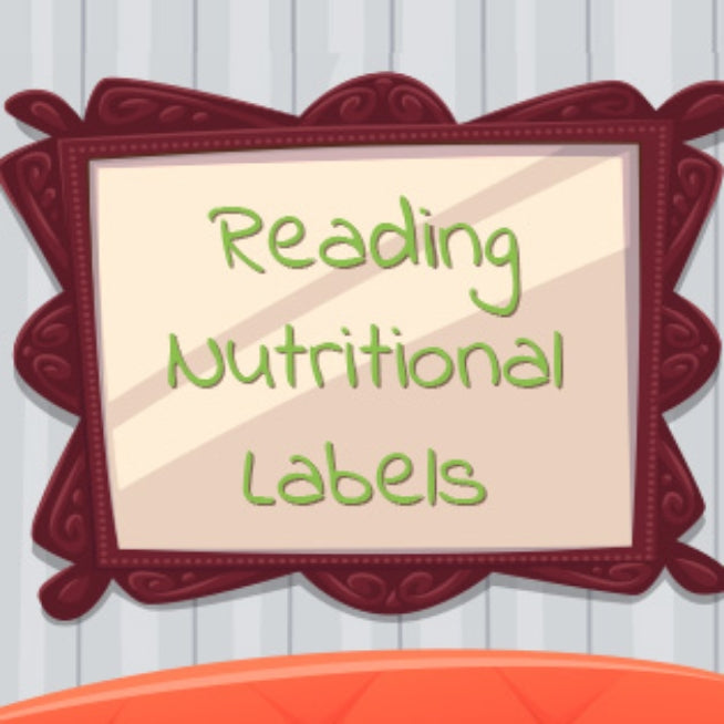 teach kids about canadian nutritional labels