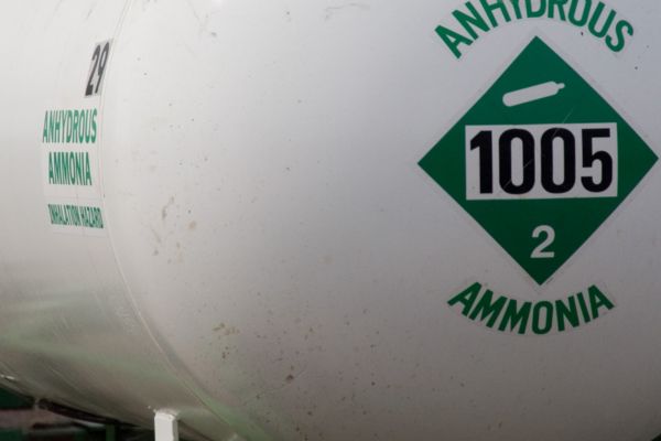 ammonia gas