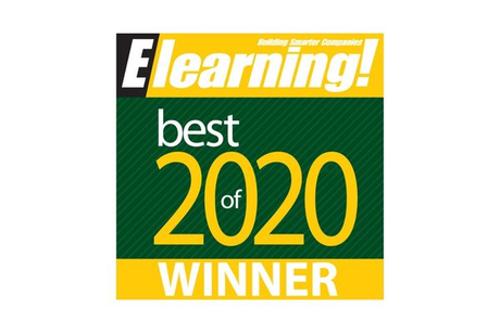 Vubiz Wins Best of Elearning Award for Compliance Training for 2020