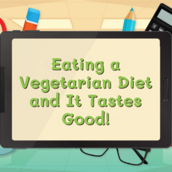 teach kids about a vegetarian diet