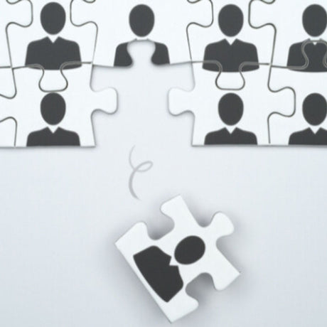 people puzzle in piece