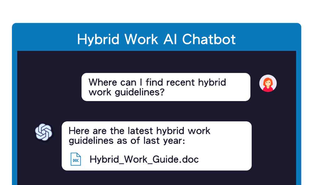 HR AI Assistant for Hybrid Work Support