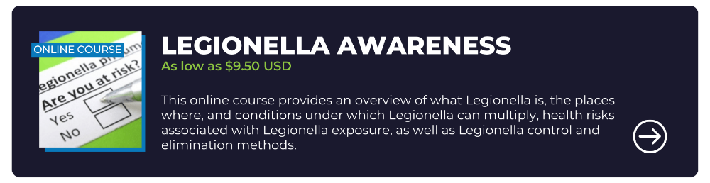 legionella awareness training course