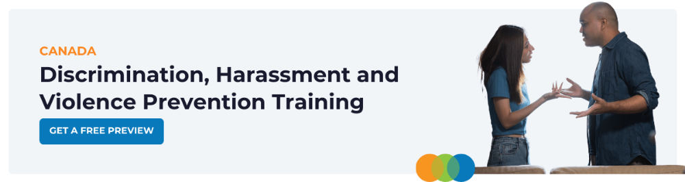 Discrimination, Harassment and Violence Prevention Training for Canada Free Preview